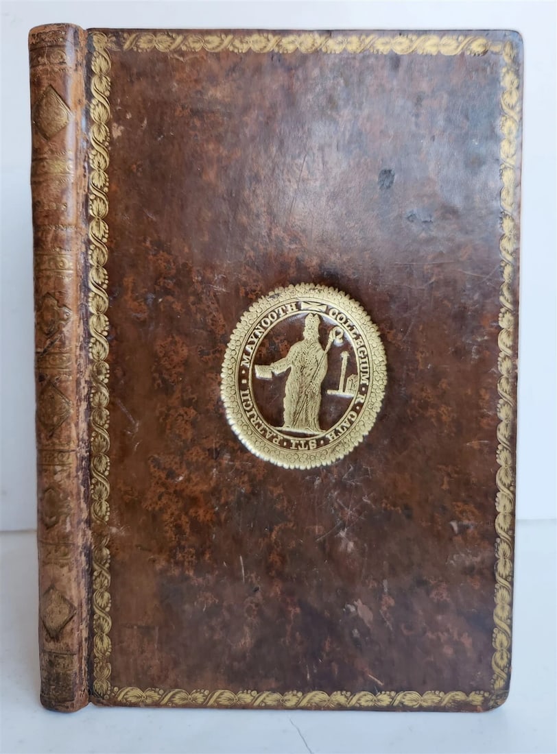 1810 ANTIQUE PLANE AND SPHERICAL TRIGONOMETRY TREATISE (1 of 9)