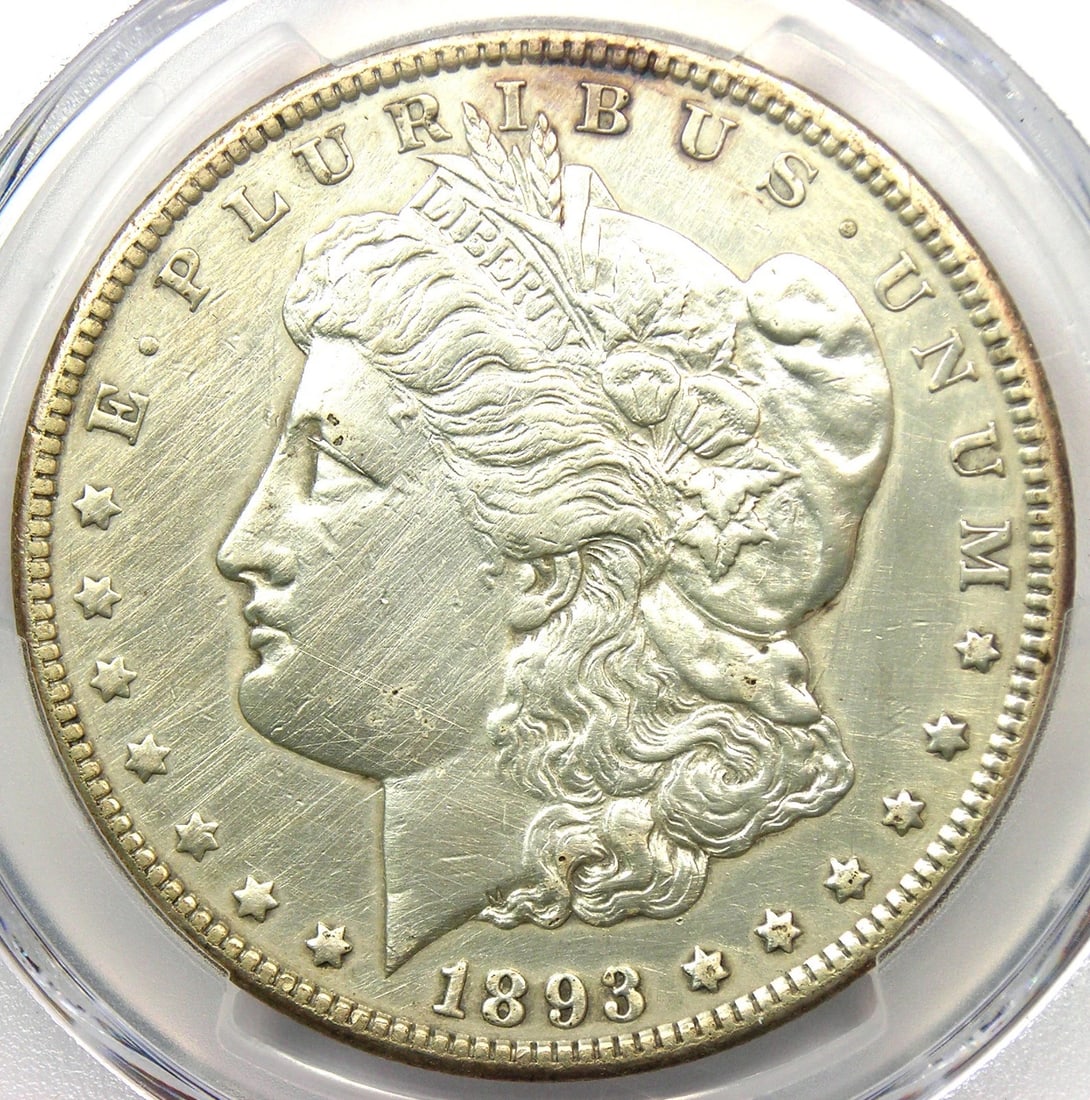 1893-CC MORGAN SILVER DOLLAR $1 CARSON CITY COIN: 1893-CC Morgan Silver Dollar $1 Carson City Coin Year: 1893 Denomination: $1 Country of Origin: United States Accessories: None Accessories Notice: When purchasing pre-owned goods, please refer to
