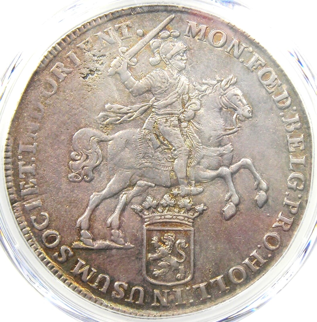 1738 NETHERLANDS DUCATON HOLLAND COIN (1 of 2)