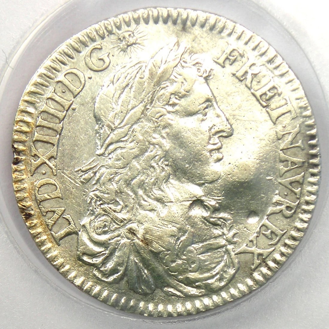 1670-A FRANCE LOUIS 1/12 ECU 5 SOLS COIN: 1670-A France Louis 1/12 Ecu 5 Sols Coin Year: 1670 Denomination: 1/12 Ecu Country of Origin: France Accessories: None Accessories Notice: When purchasing pre-owned goods, please refer to the photos o