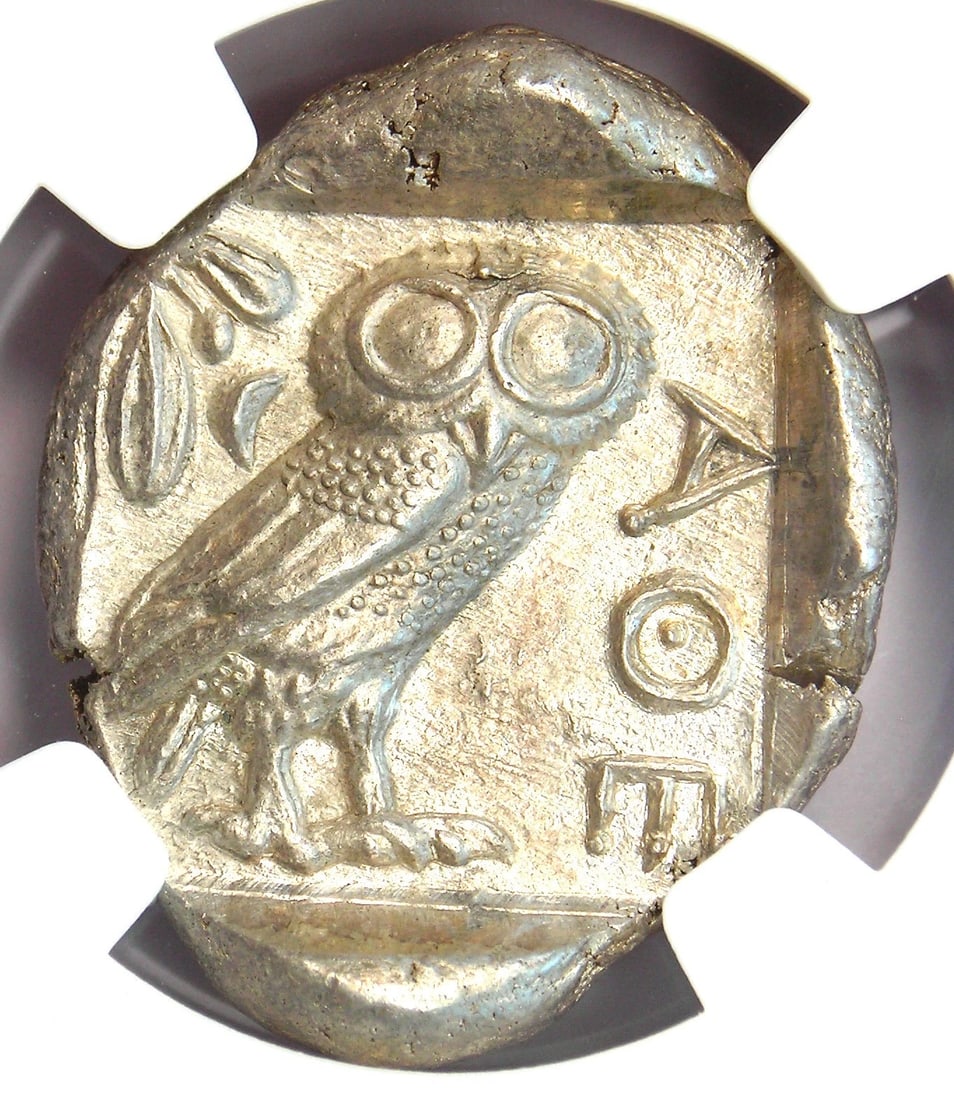 ATTICA ATHENS ATHENA OWL AR TETRADRACHM SILVER COIN: Attica Athens Athena Owl AR Tetradrachm Silver Coin Year : 404 BC Denomination : Tetradrachm Country of Origin : Greece Accessories: None Accessories Notice: When purchasing pre-owned goods, please