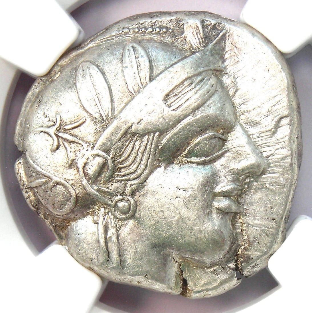 ATTICA ATHENS ATHENA OWL AR TETRADRACHM SILVER COIN: Attica Athens Athena Owl AR Tetradrachm Silver Coin Year: 404 BC Denomination: Tetradrachm Country of Origin: Greece Accessories: None Accessories Notice: When purchasing pre-owned goods, please