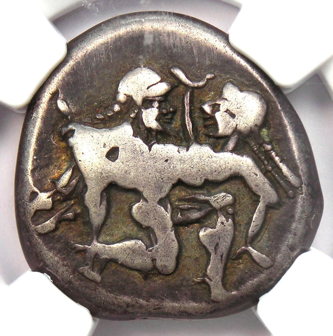 THRACE THASOS SILVER AR STATER COIN (1 of 2)