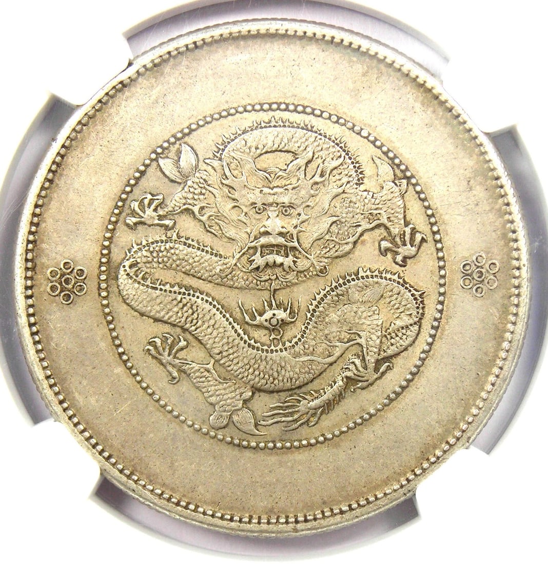 1911 CHINA YUNNAN DRAGON SILVER DOLLAR $1 COIN: 1911 China Yunnan Dragon Silver Dollar $1 Coin Year : 1911 Denomination : $1 Country of Origin : China Accessories: None Accessories Notice: When purchasing pre-owned goods, please refer to the