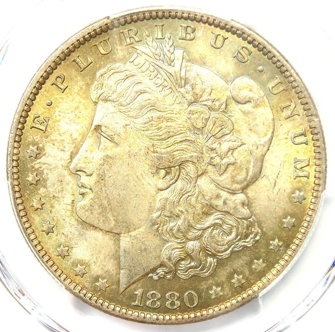 1880-O MORGAN SILVER DOLLAR $1 COIN: 1880-O Morgan Silver Dollar $1 Coin Year: 1880 Denomination: $1 Country of Origin: United States Accessories: None Accessories Notice: When purchasing pre-owned goods, please refer to the photos of th