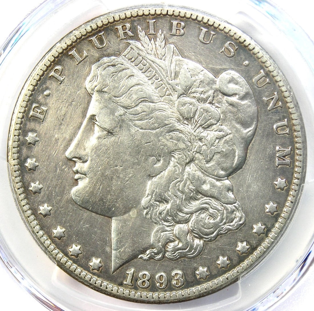 1893-CC MORGAN SILVER DOLLAR $1 CARSON CITY COIN: 1893-CC Morgan Silver Dollar $1 Carson City Coin Year: 1893 Denomination: $1 Country of Origin: United States Accessories: None Accessories Notice: When purchasing pre-owned goods, please refer to