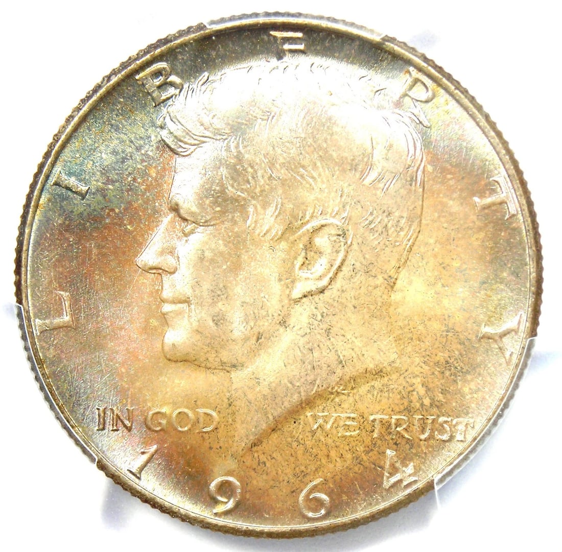 1964 KENNEDY HALF DOLLAR 50C COIN: 1964 Kennedy Half Dollar 50C Coin Year : 1964 Denomination : 50C Country of Origin : United States Accessories: None Accessories Notice: When purchasing pre-owned goods, please refer to the photos of 