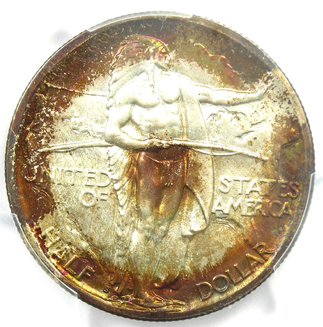 1938-S OREGON HALF DOLLAR 50C COIN: 1938-S Oregon Half Dollar 50C Coin Year : 1938 Denomination : 50C Country of Origin : United States Accessories: None Accessories Notice: When purchasing pre-owned goods, please refer to the photos of
