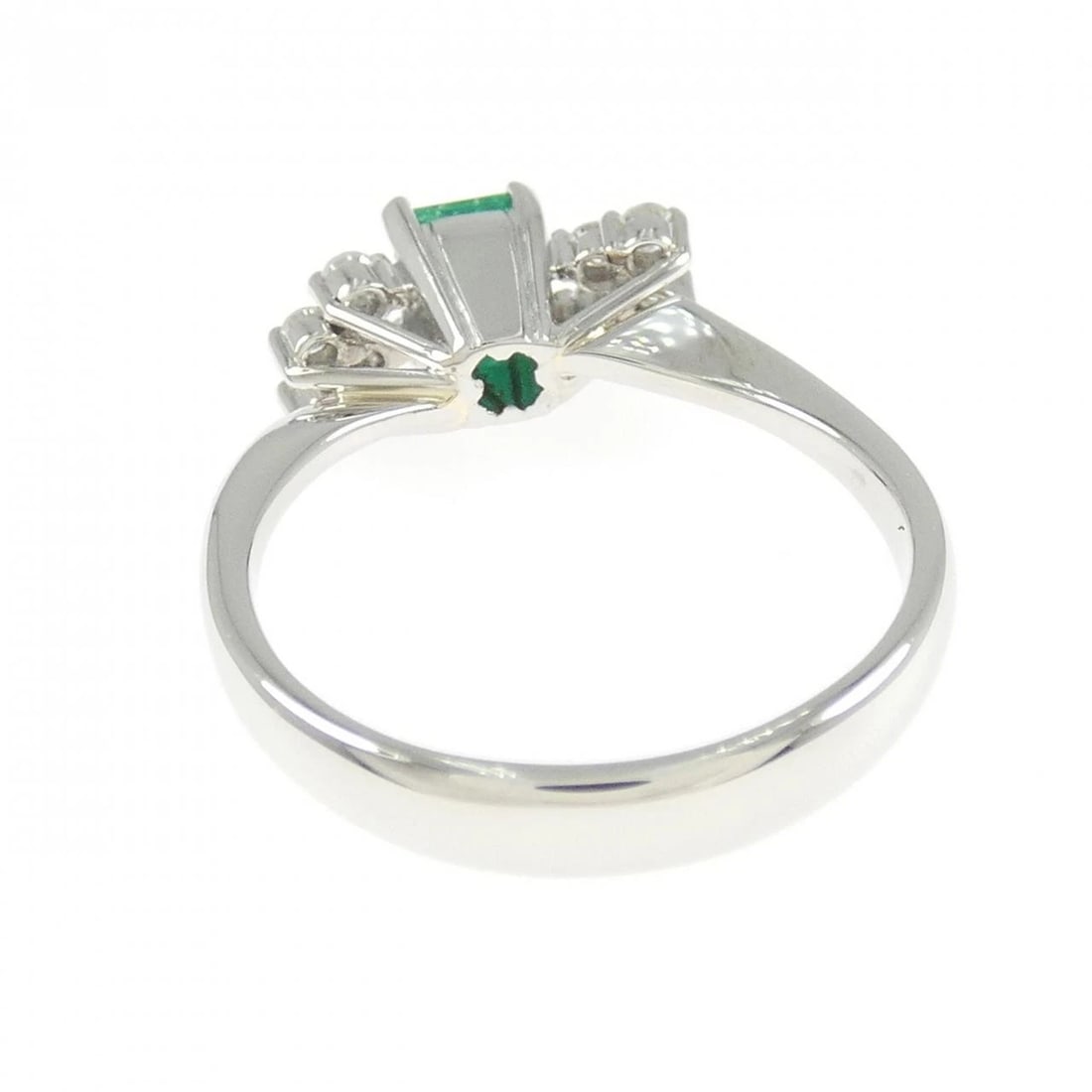 PT950 EMERALD RING - 3