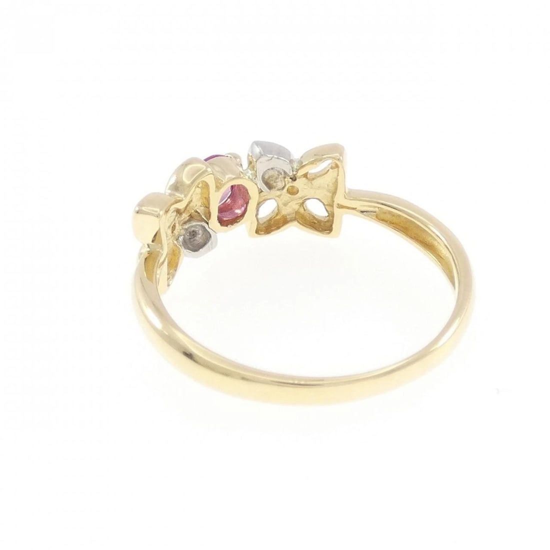 K18YG/PT900 RUBY RING - 3