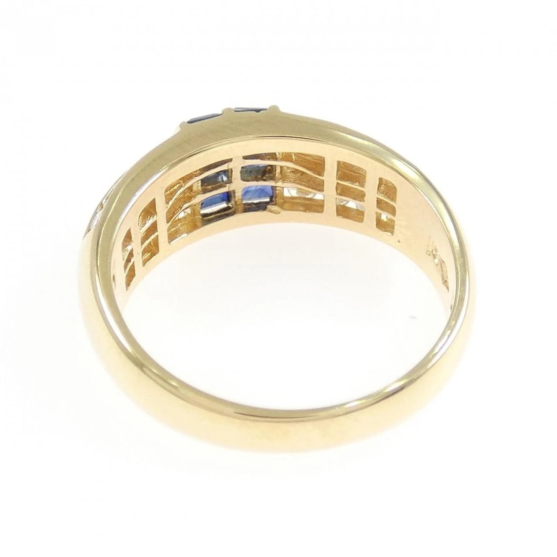 K18YG SAPPHIRE RING - 3