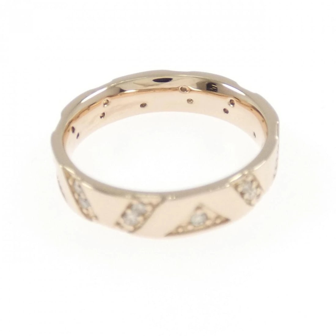 K18PG DIAMOND RING - 2