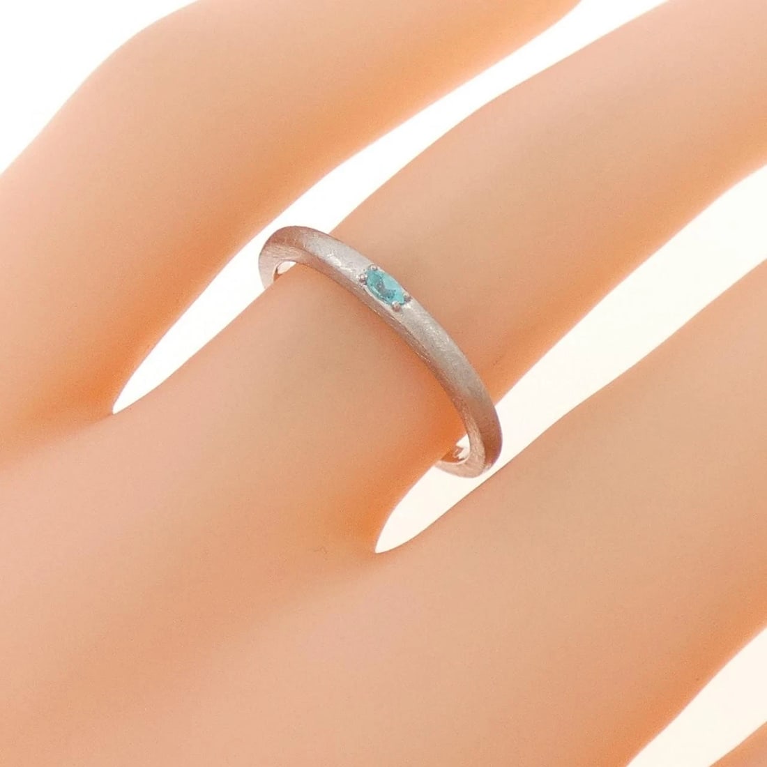 K18WG TOURMALINE RING - 4