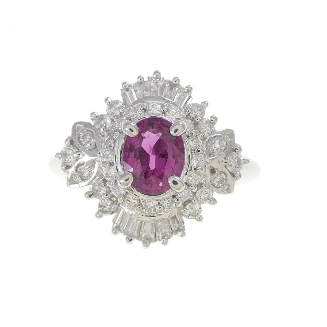 PT900 RUBY RING - 2