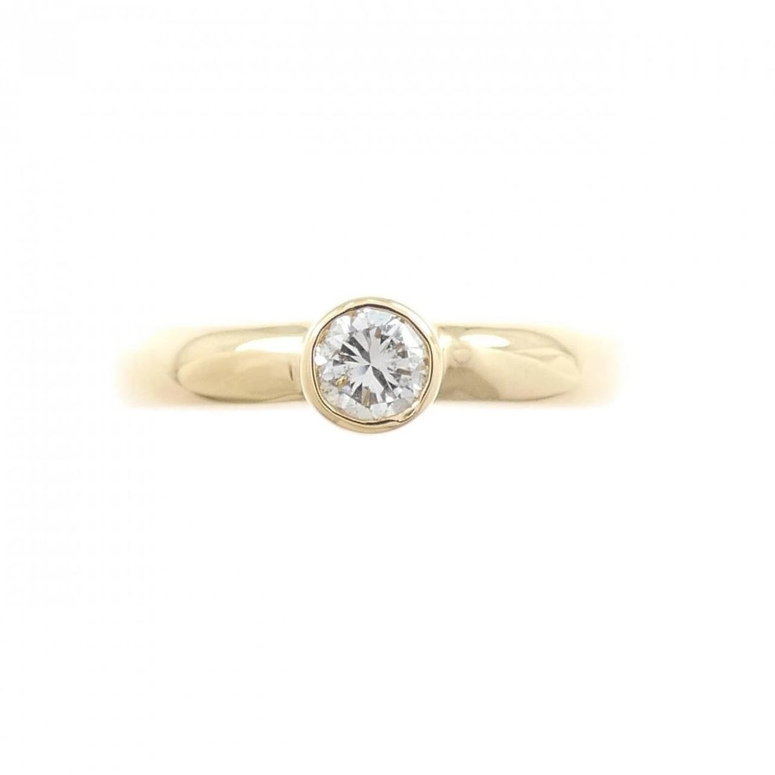 K18YG DIAMOND RING - 2