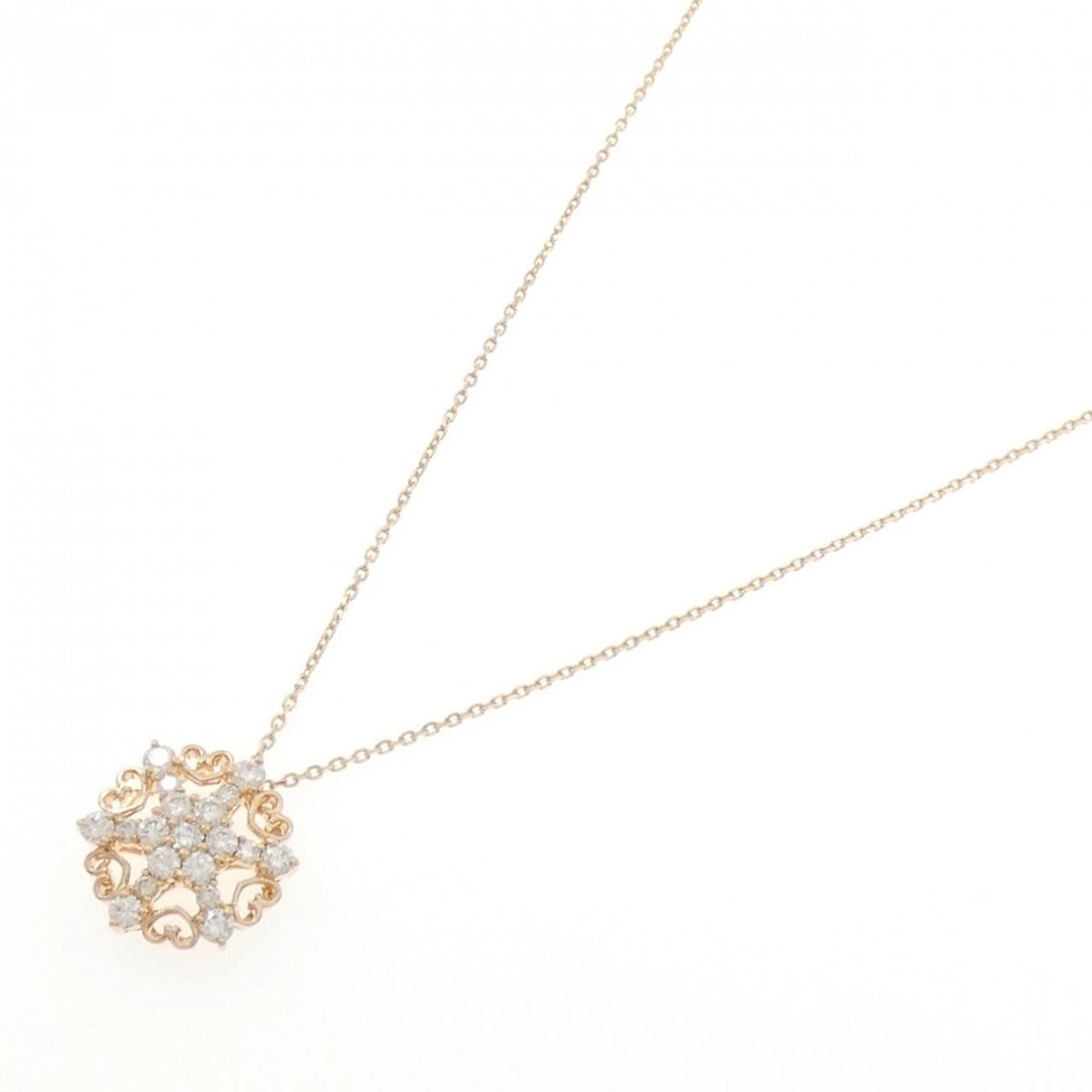 K18PG DIAMOND NECKLACE - 2