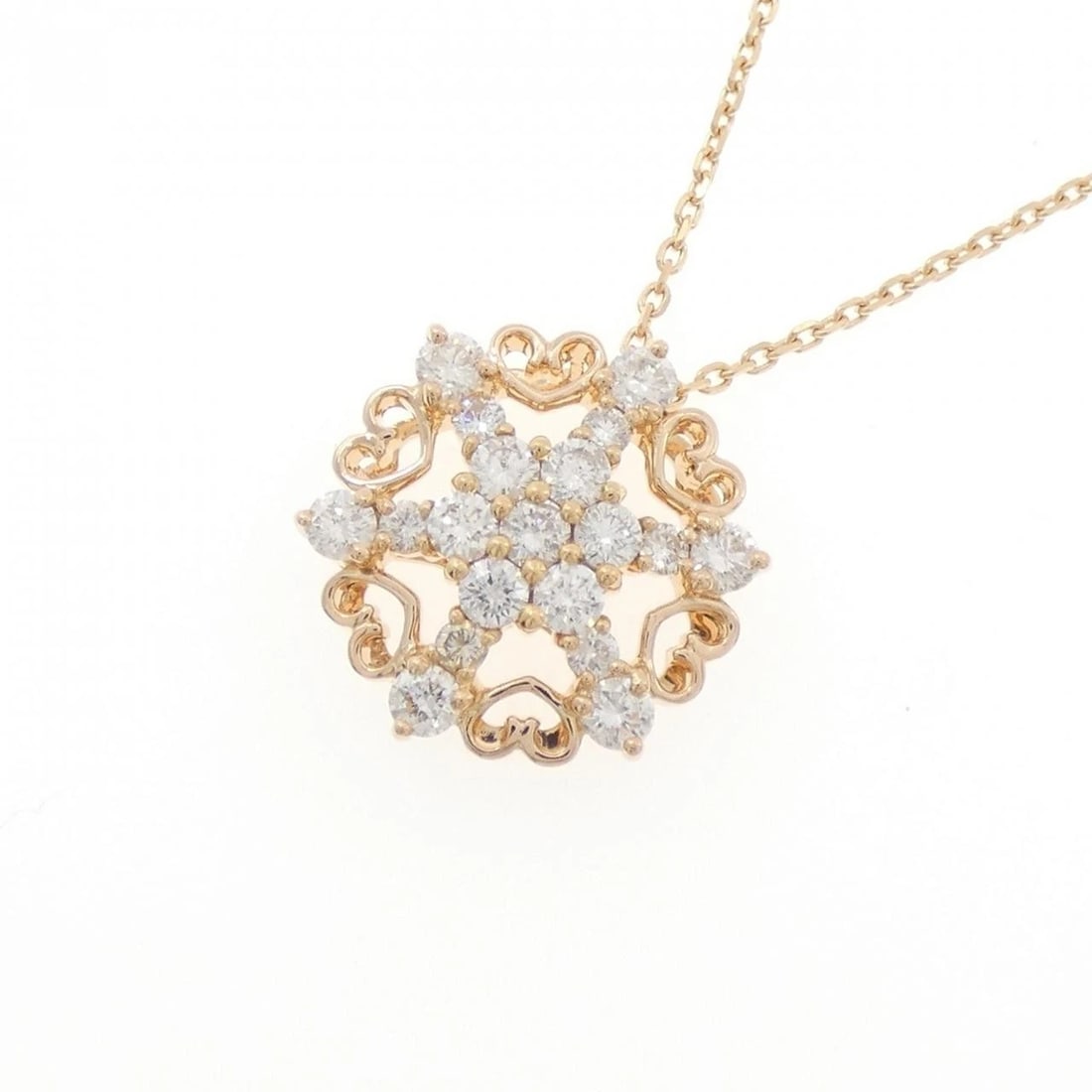 K18PG DIAMOND NECKLACE - 3