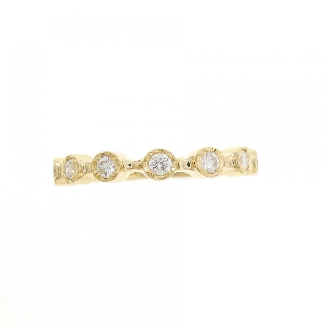 K18YG DIAMOND RING - 2
