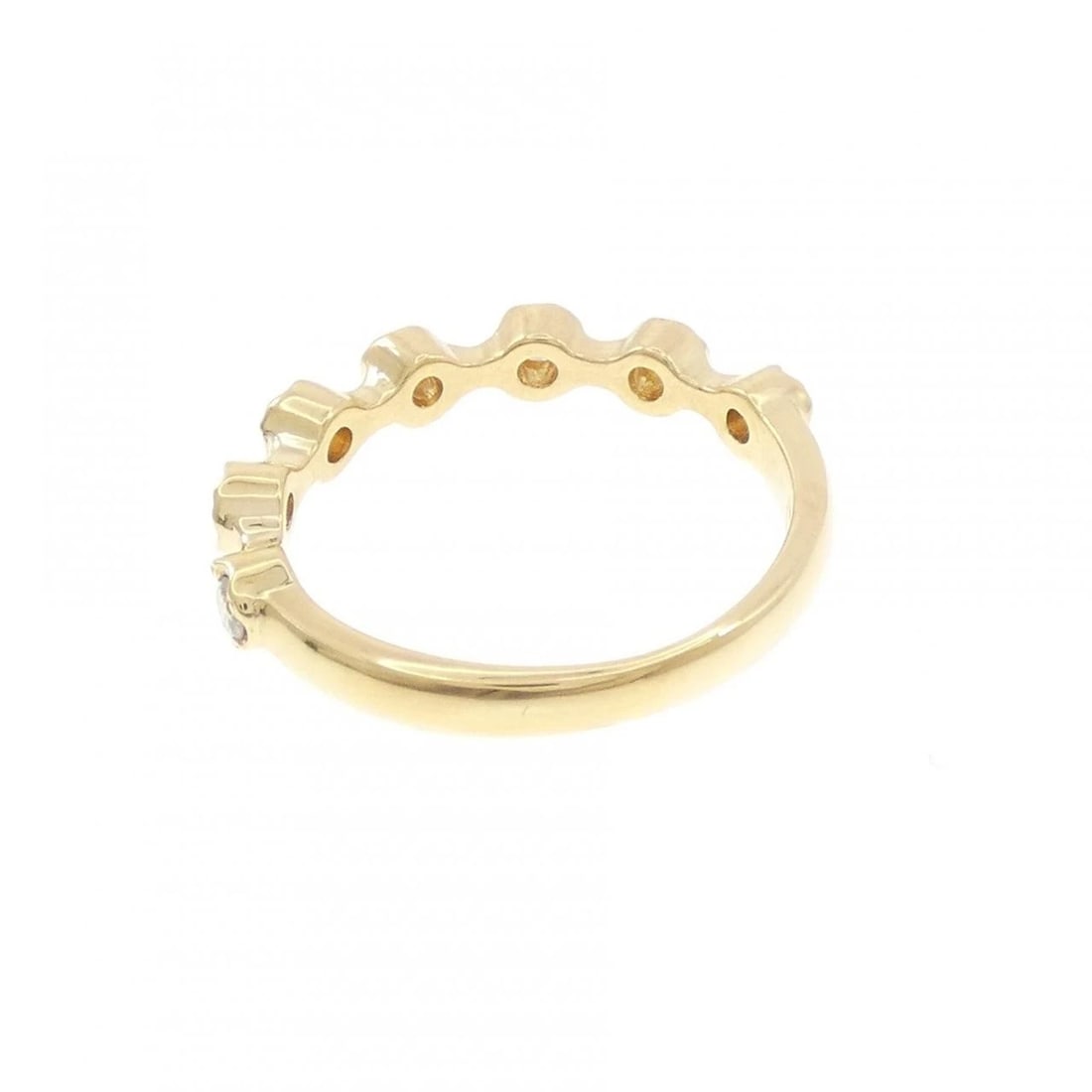 K18YG DIAMOND RING - 3