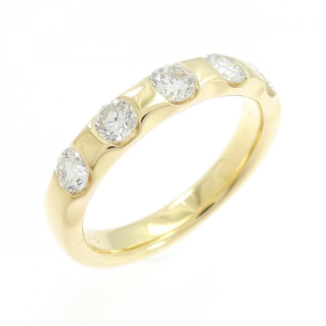 750YG DIAMOND RING: 750YG Diamond Ring Brand: Unbranded Type/Style: Diamond Ring Material: 750 yellow gold, Main Stone Natural Color: yellow gold Size: US5 Accessories: None Accessories Notice: When purchasing pre-owned