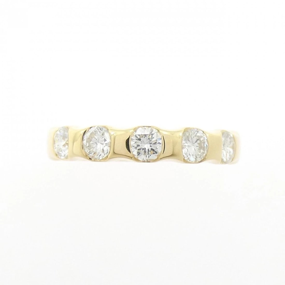 750YG DIAMOND RING - 2