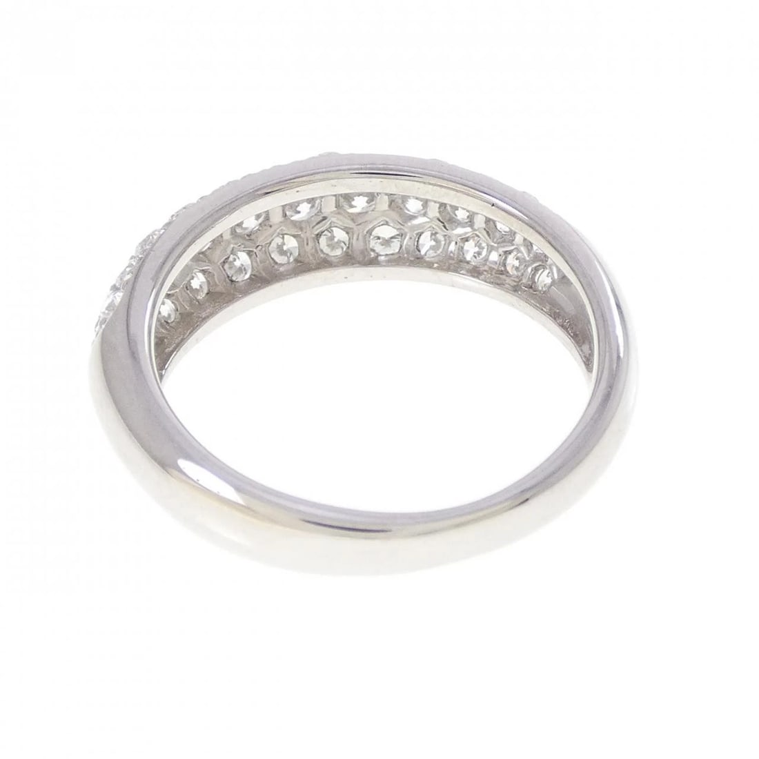 PT900 PAVE DIAMOND RING - 3