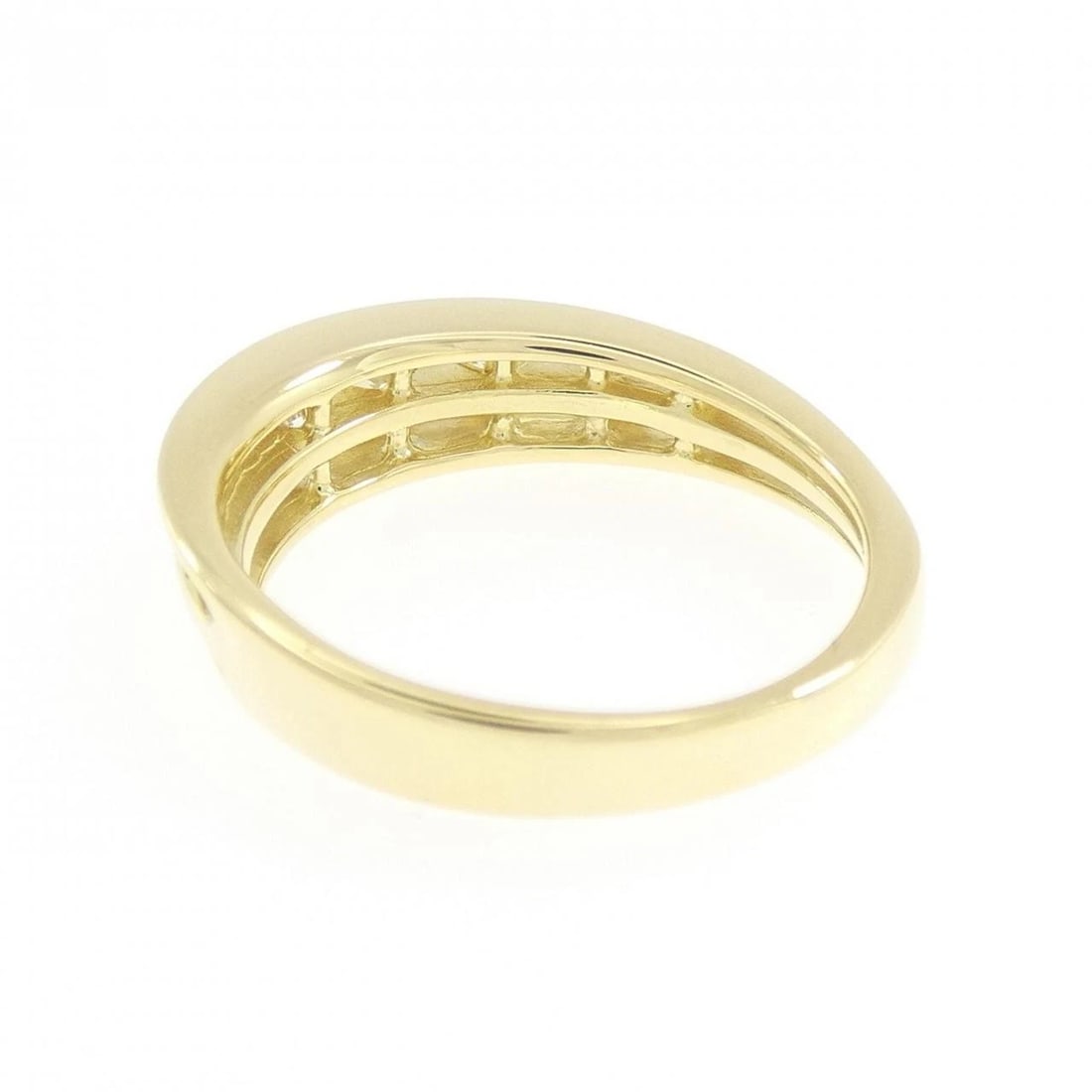 K18YG DIAMOND RING - 3
