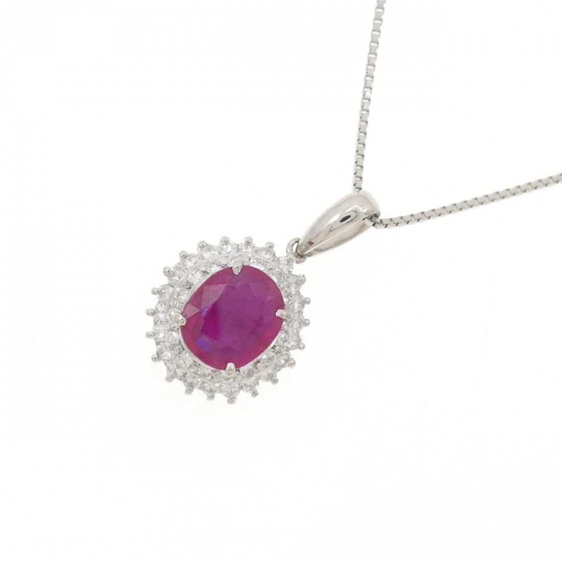 PT900/PT850 RUBY NECKLACE - 3