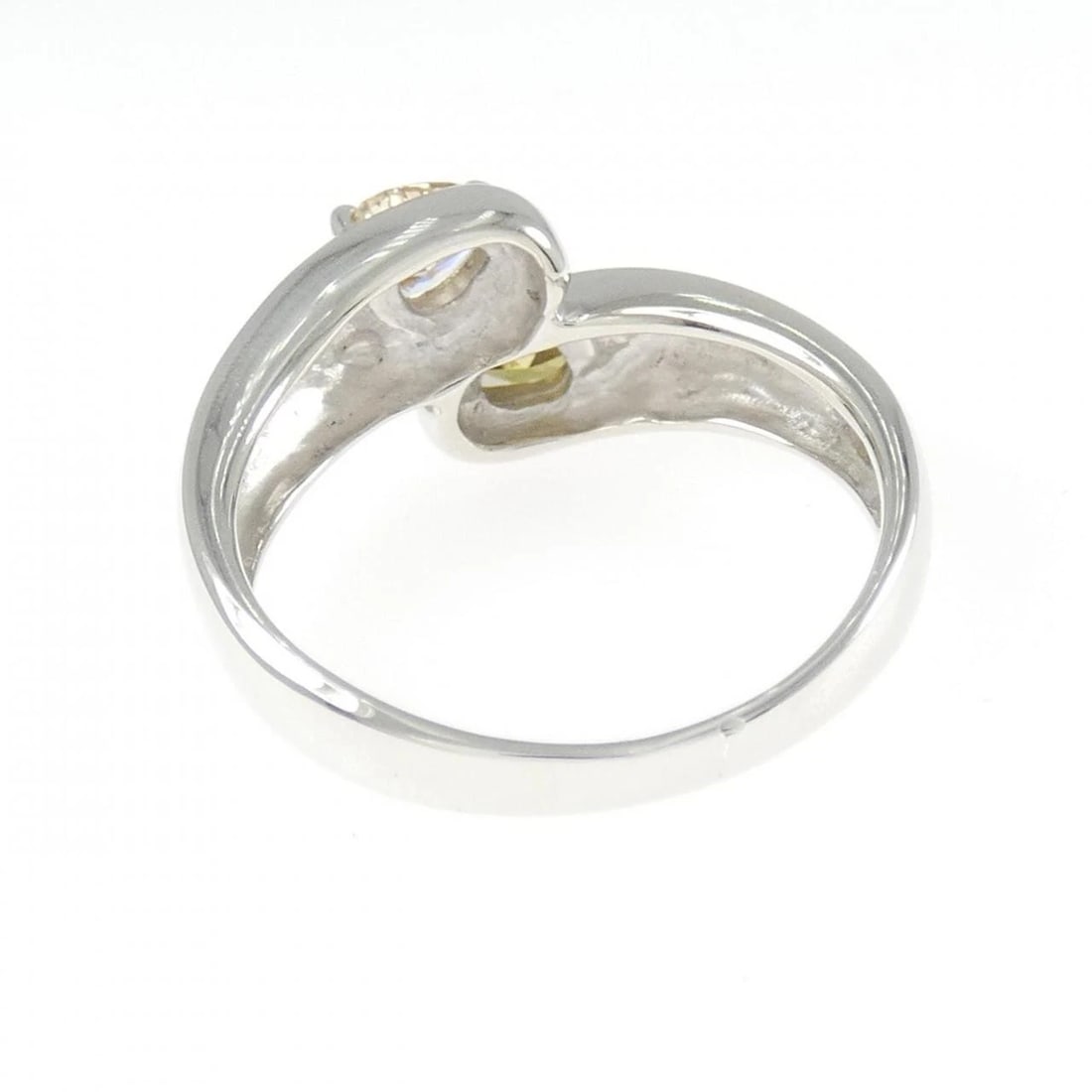 K18WG DIAMOND RING - 3