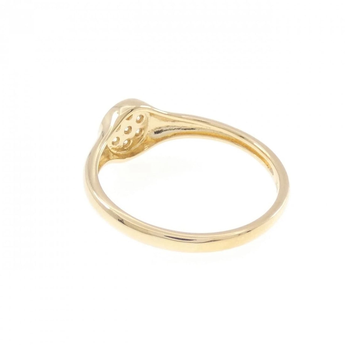 K18YG DIAMOND RING - 3