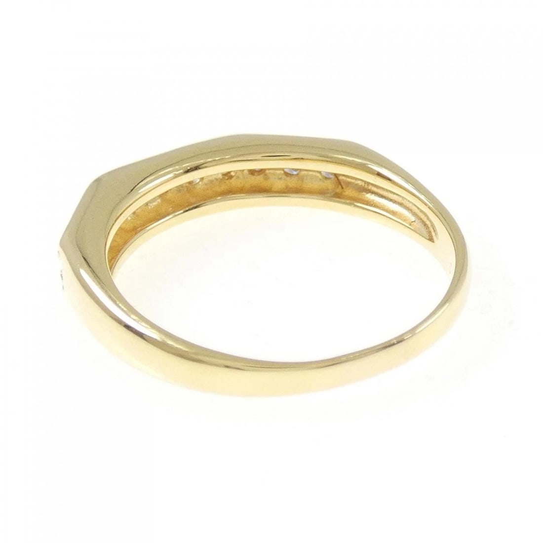 K18YG DIAMOND RING - 3