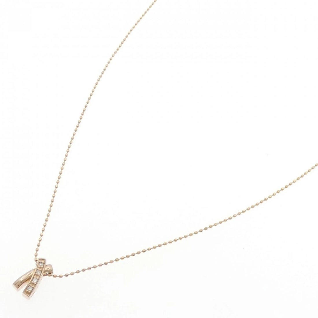K18PG DIAMOND NECKLACE - 2