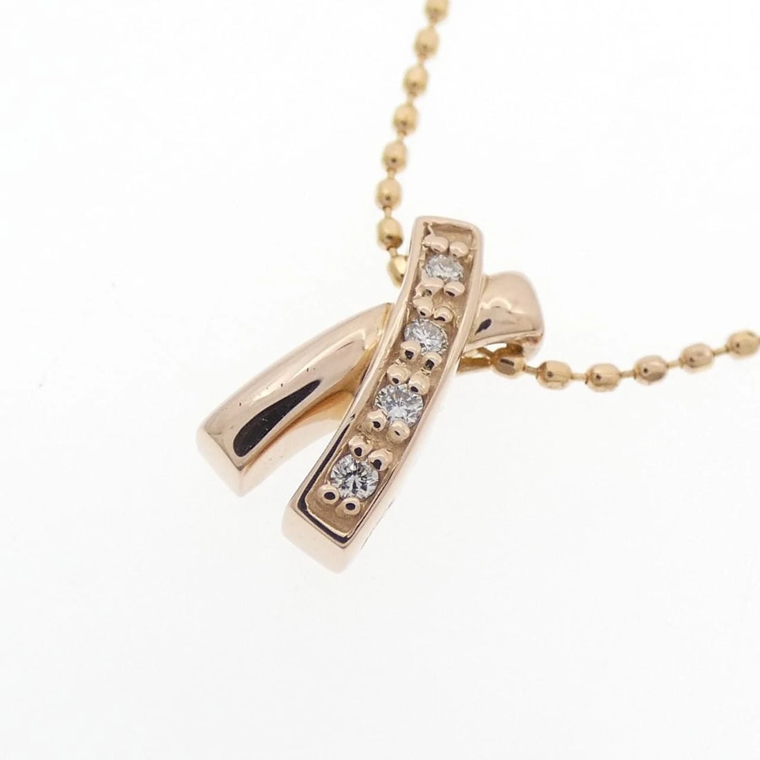 K18PG DIAMOND NECKLACE - 3