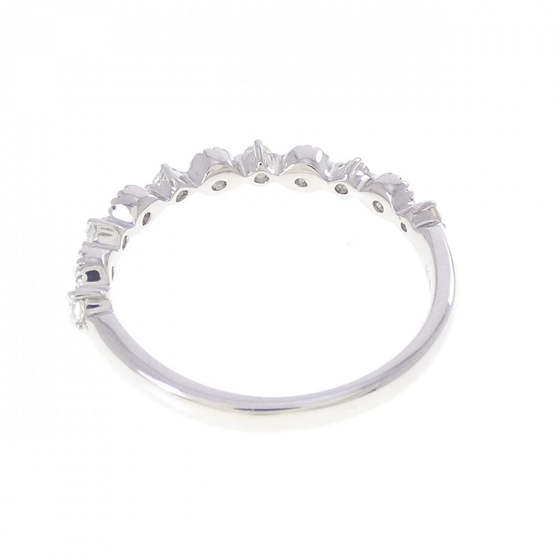 K18WG DIAMOND RING - 3