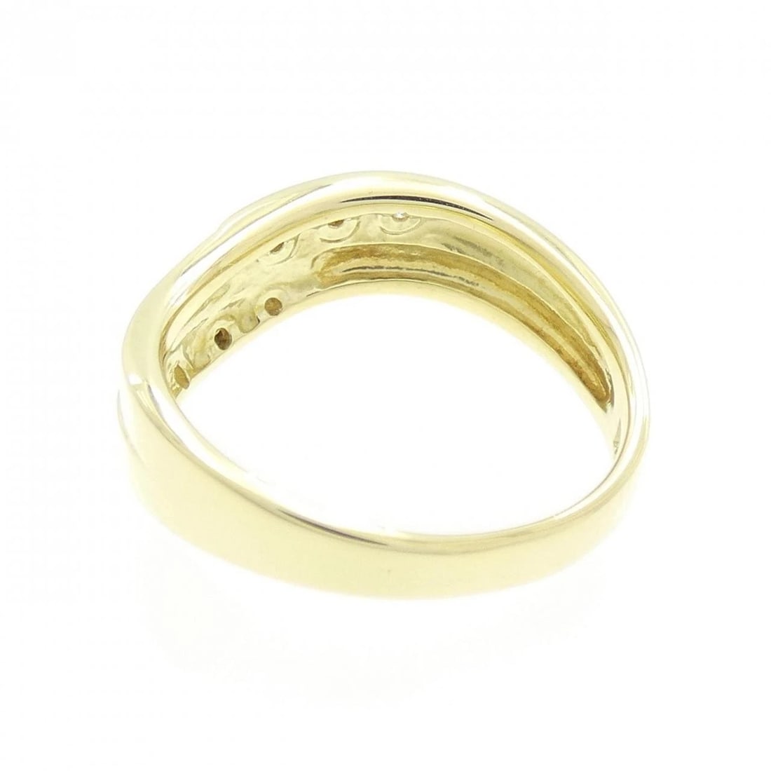 K18YG DIAMOND RING - 2