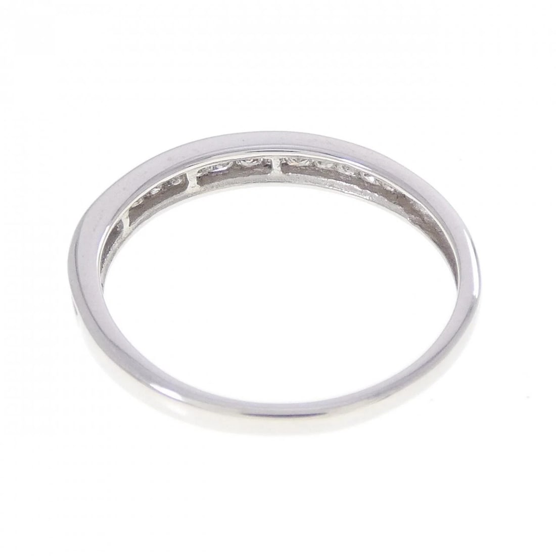 K18WG DIAMOND RING - 2