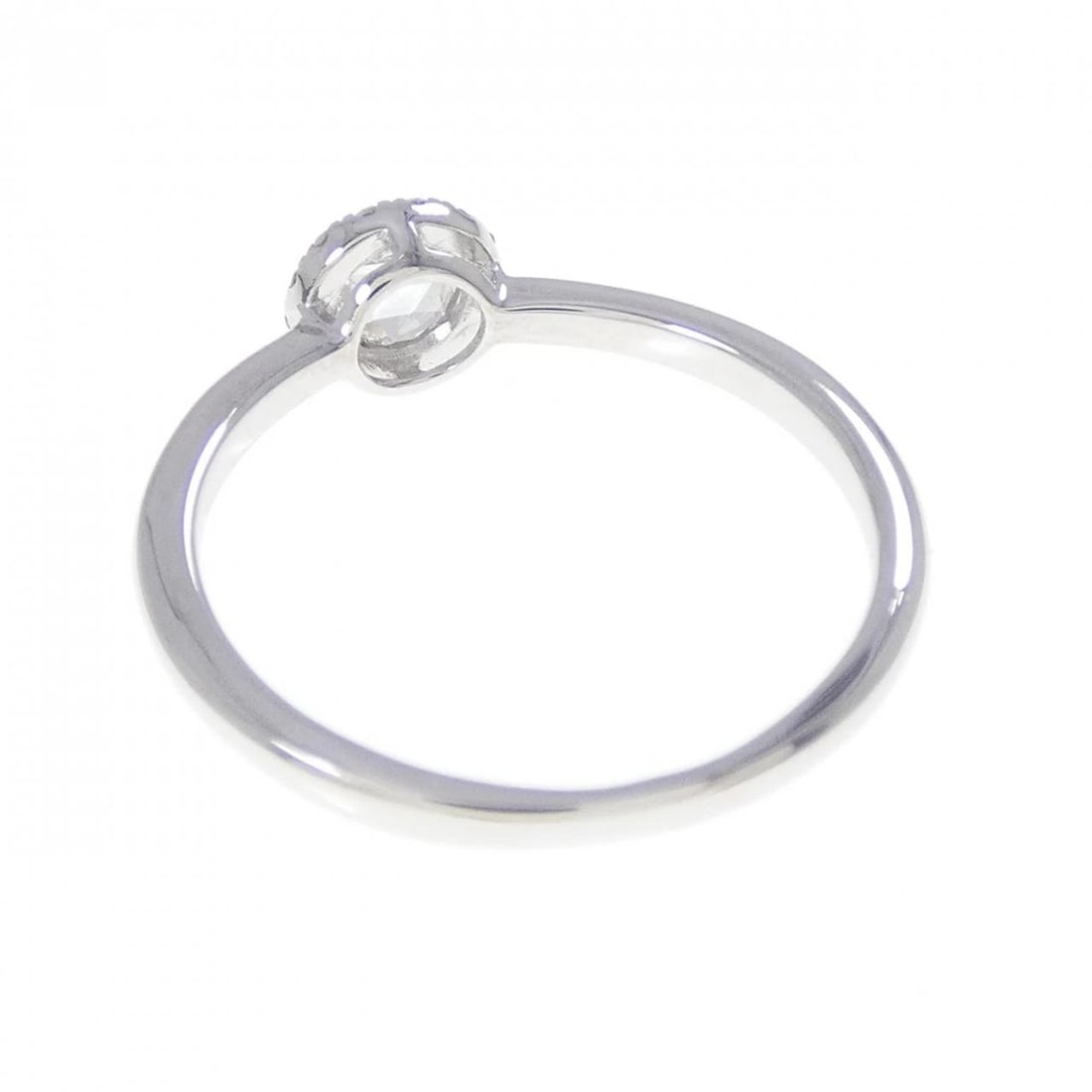 K18WG DIAMOND RING - 3