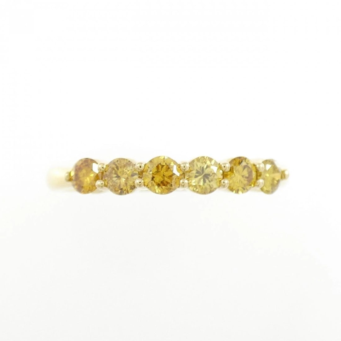 K18YG DIAMOND RING - 2