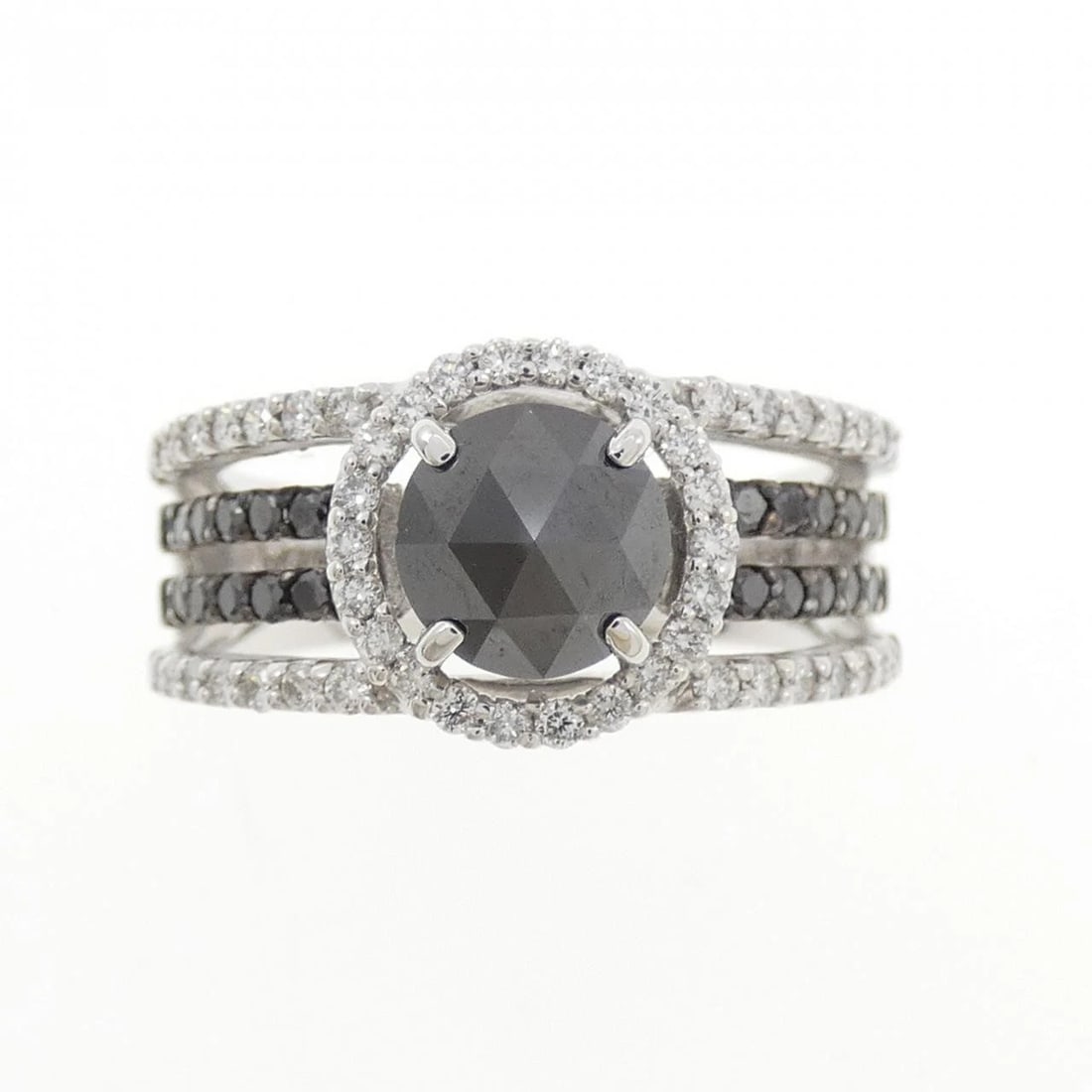 K14WG DIAMOND RING - 2