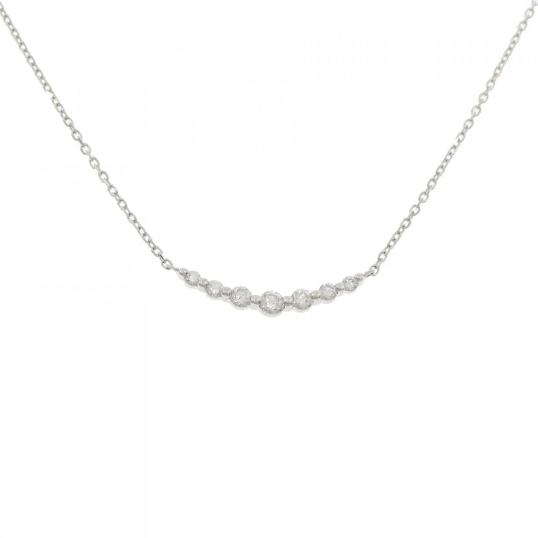 VENDOME DIAMOND NECKLACE: Vendome Diamond Necklace Brand: VANDOME Type/Style: Vendome Necklace Material: Platinum950/Platinum850, Main Stone Natural Color: Platinum Size: length 41cm Pendant length approx. x width approx.: