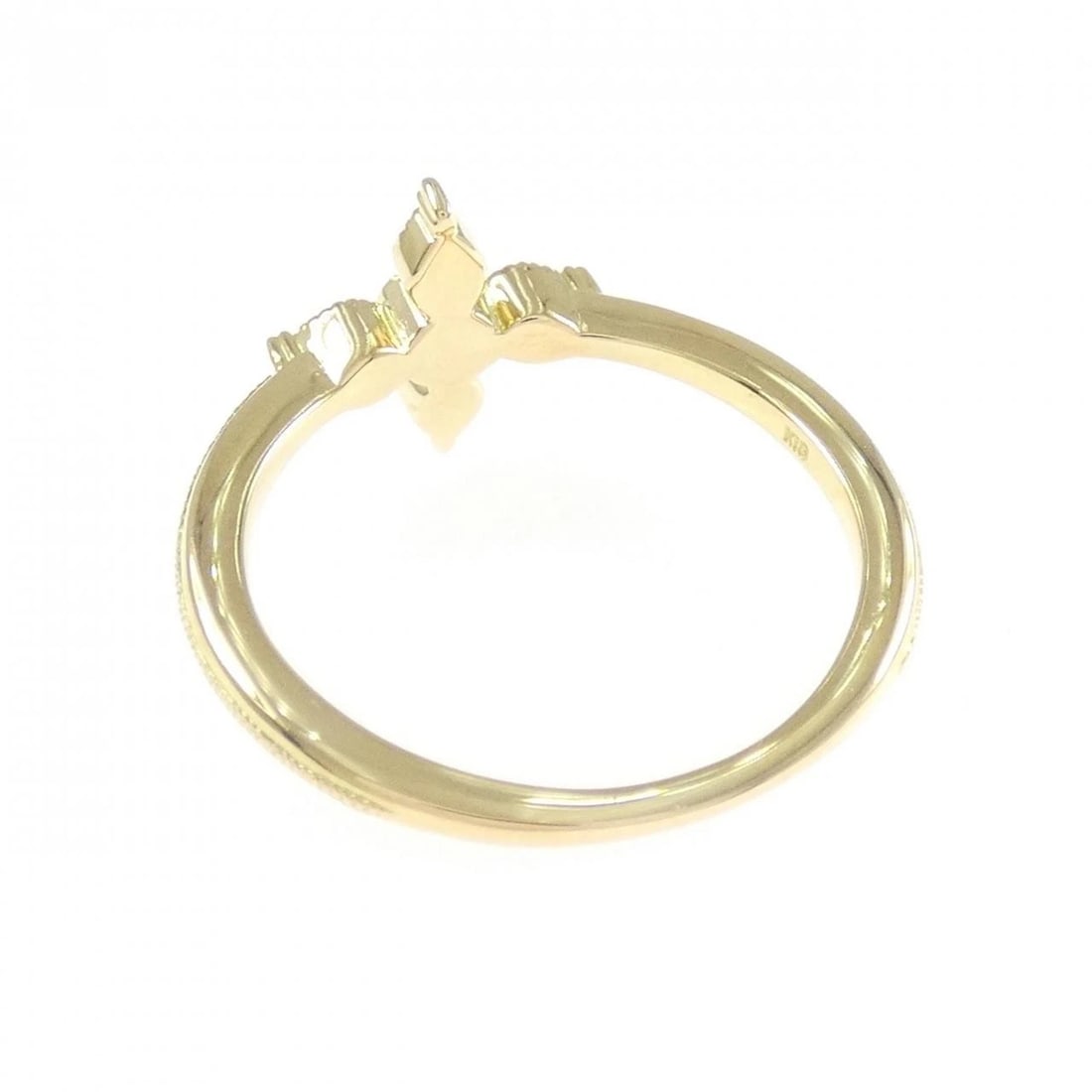 K18YG DIAMOND RING - 3