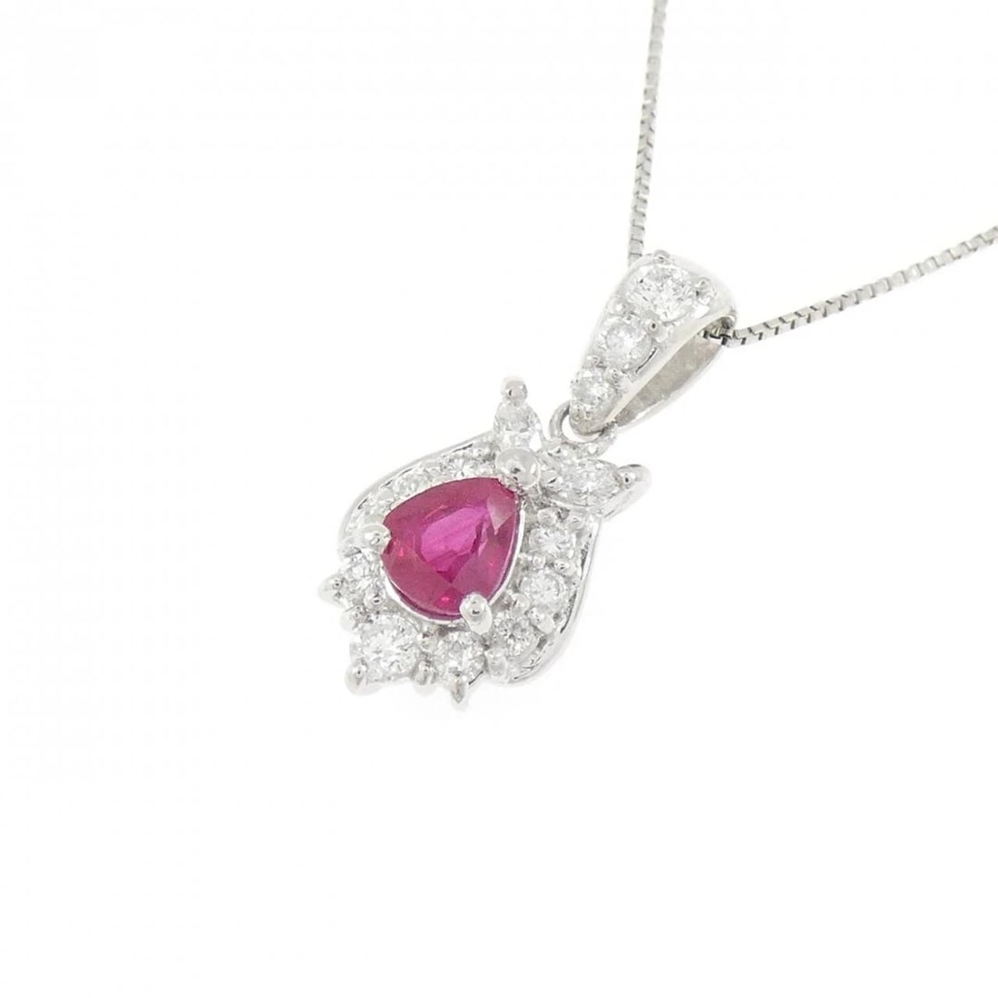 PT900/PT850 RUBY NECKLACE - 3