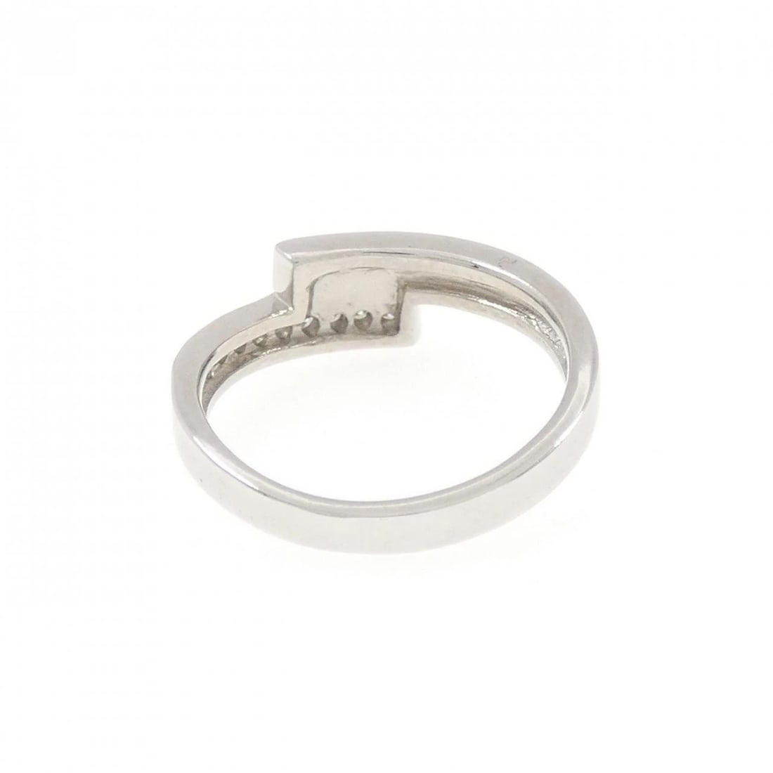 PT950 DIAMOND PINKY RING - 3
