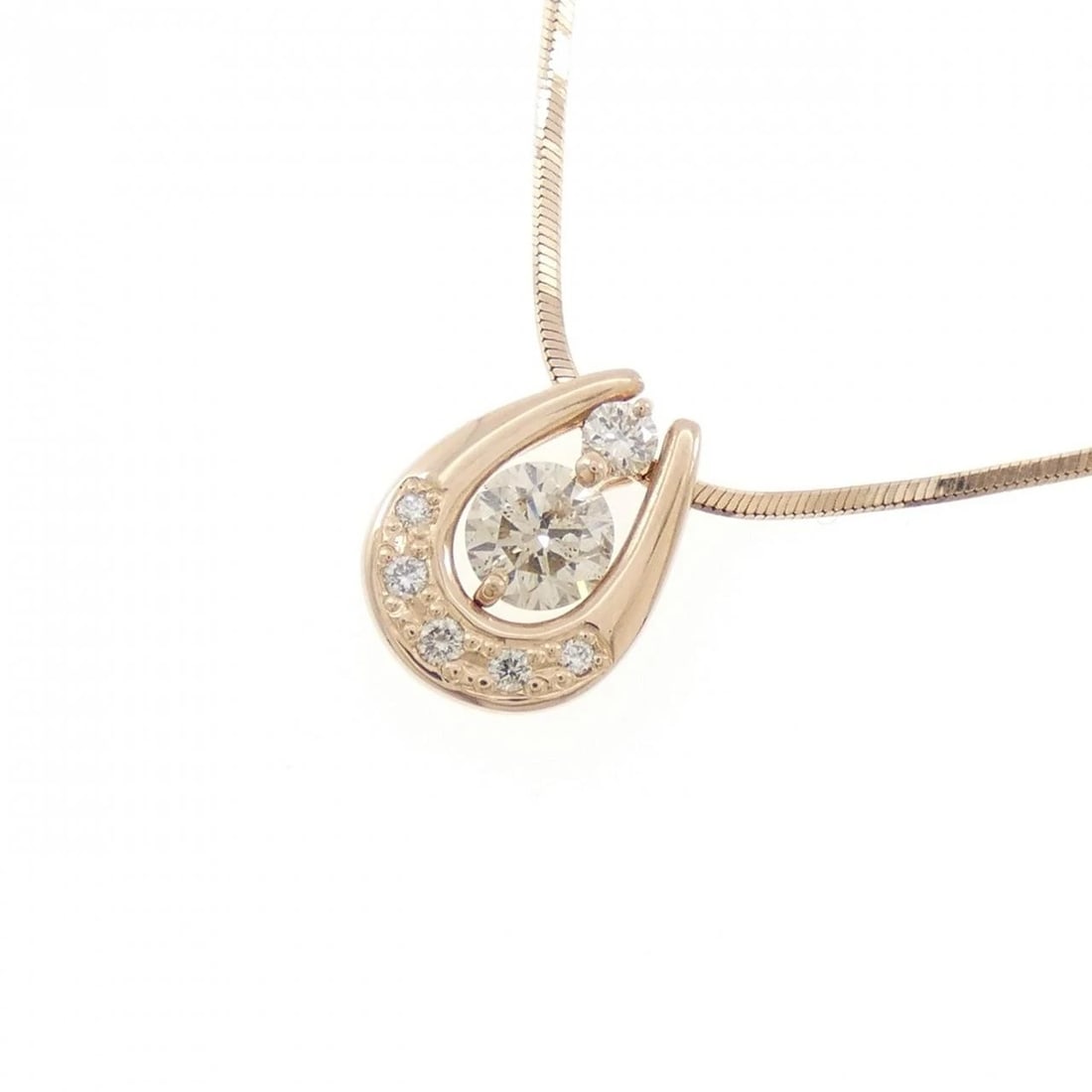 K18PG DIAMOND NECKLACE - 3