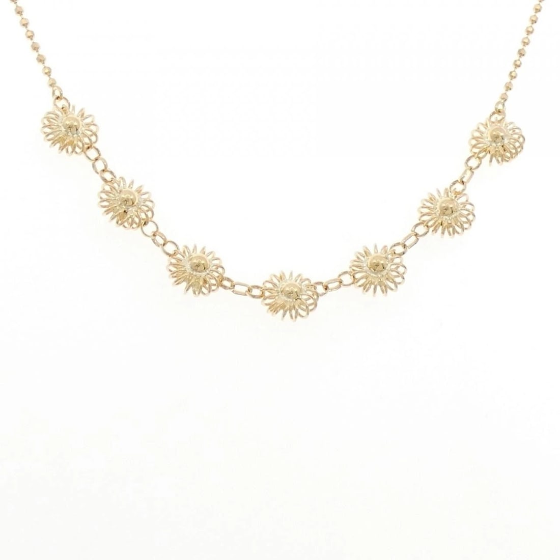 K18YG NECKLACE: K18YG Necklace Brand: Unbranded Type/Style: Necklace Material: K18 yellow gold, Color: yellow gold Size: length 42cm Max width approx.: 8.3mm Chain maximum width approx.: 1.3mm Accessories: None
