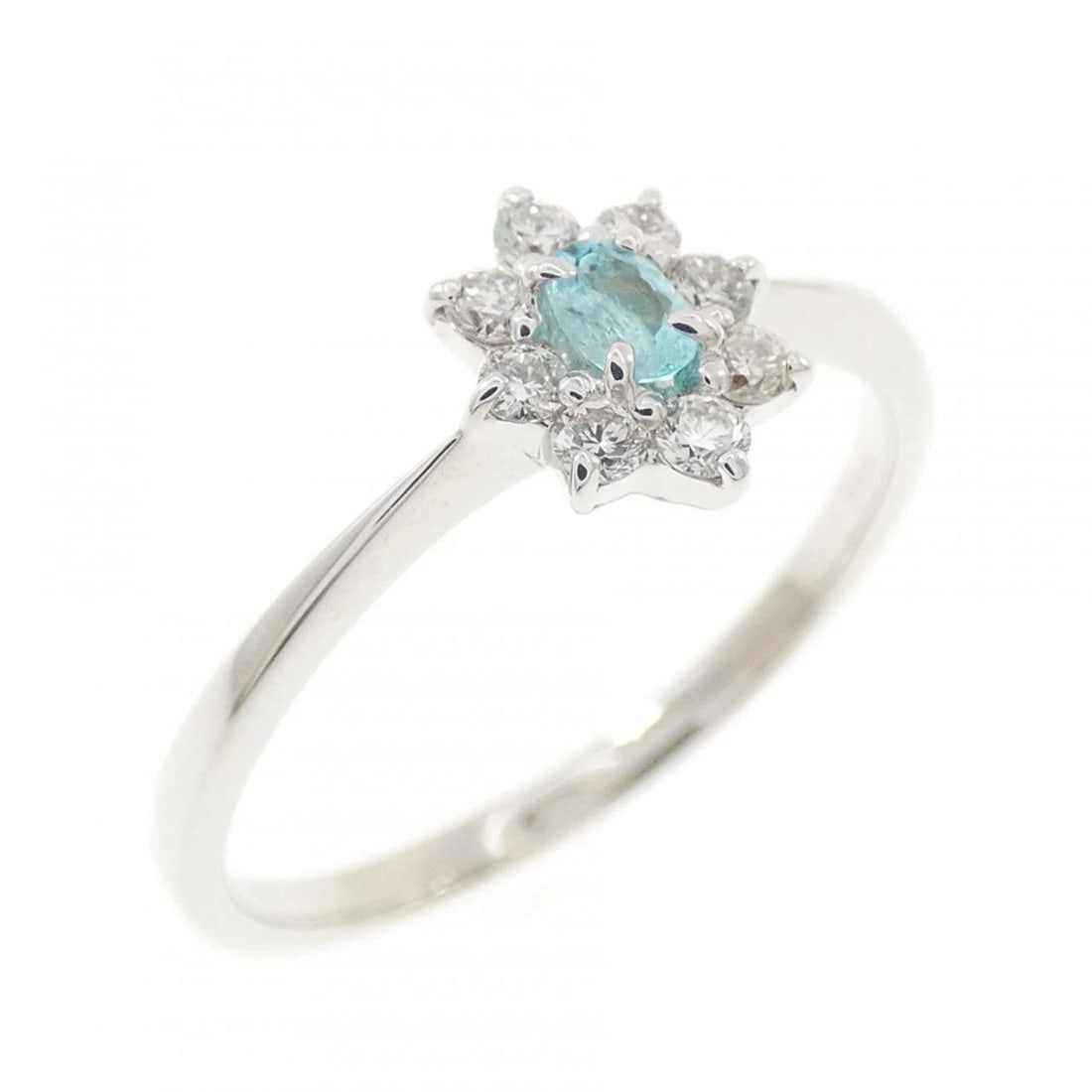 K18WG TOURMALINE RING: K18WG Tourmaline Ring Brand: Unbranded Type/Style: Ring Material: K18 white gold, Color: white gold Size: US6 1/4 Accessories: None Accessories Notice: When purchasing pre-owned goods, please refer