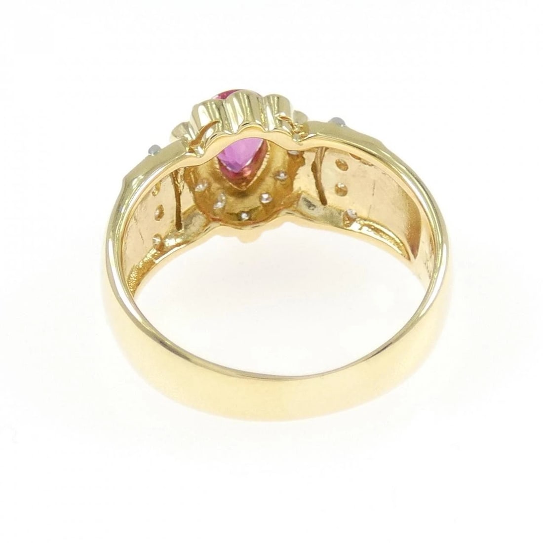 K18YG/PT900 RUBY RING - 3