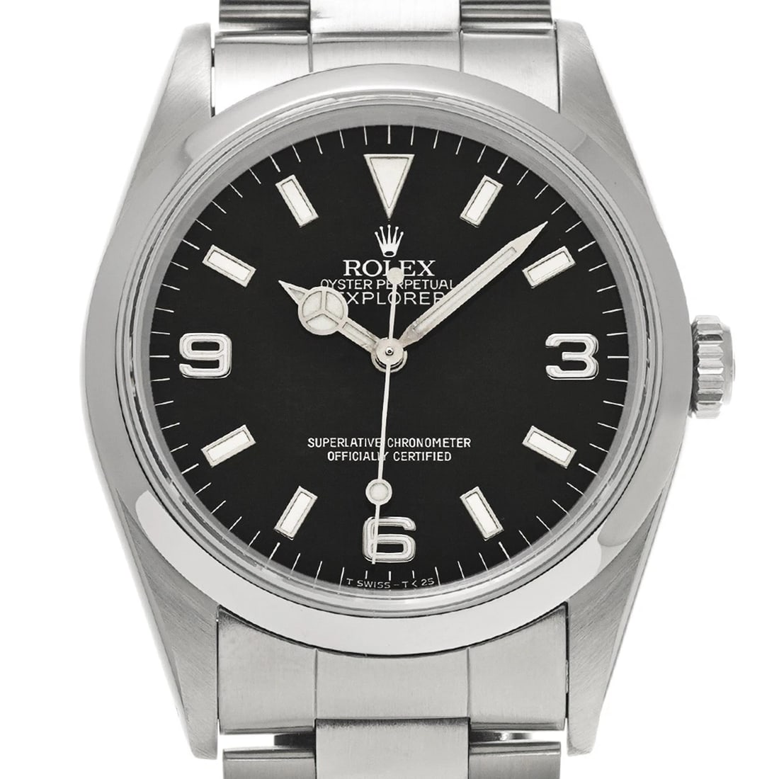ROLEX EXPLORER BLACK WATCH - 4