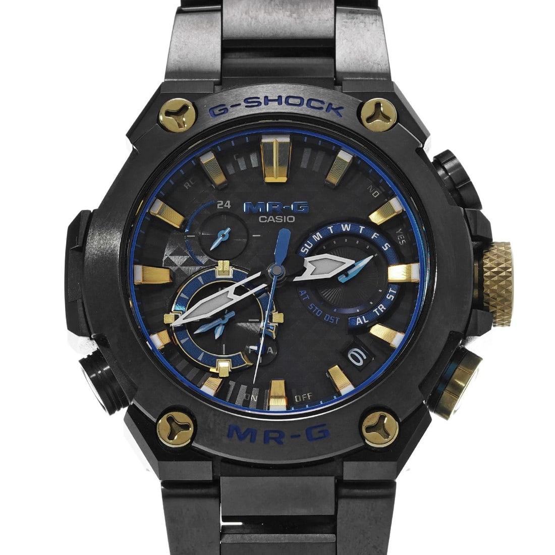 CASIO G-SHOCK KACHIIRO BLACK/BLUE WATCH (1 of 4)