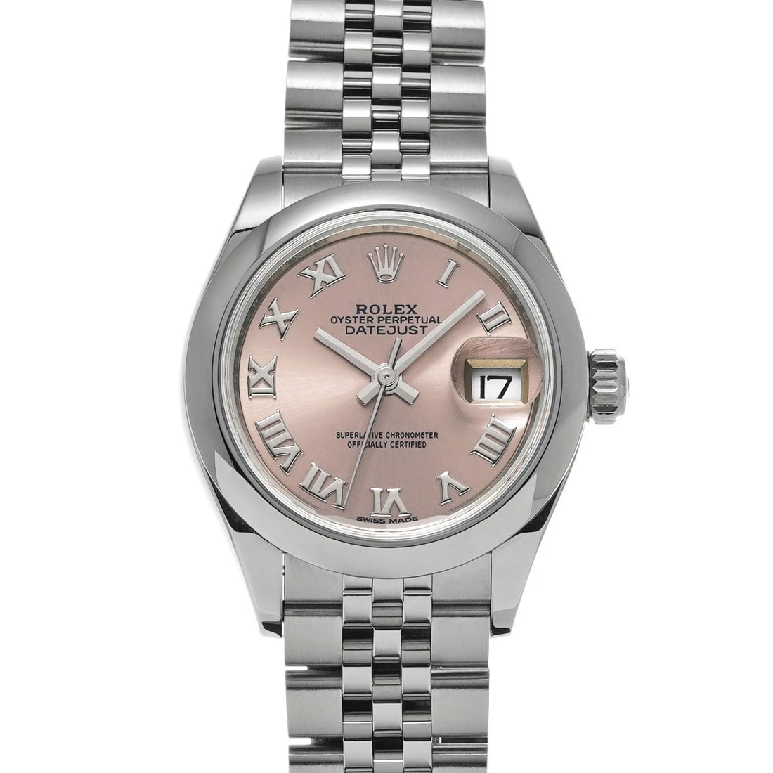 ROLEX DATEJUST 28 PINK WATCH: ROLEX Datejust 28 pink Watch Brand: ROLEX Type/Style: Wristwatch Material: Band Material Stainless steel, Case Material Stainless steel Color: Dial Color pink Size: Case Size H/about 28mm W/about